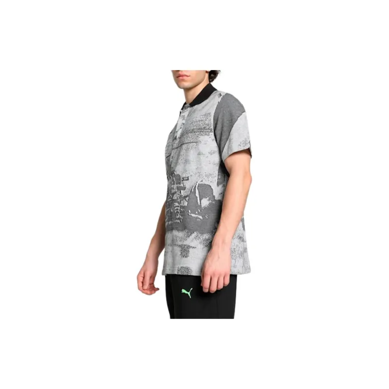 PUMA Mercedes-AMG Petronas F1® Men's Jacquard Polo-6