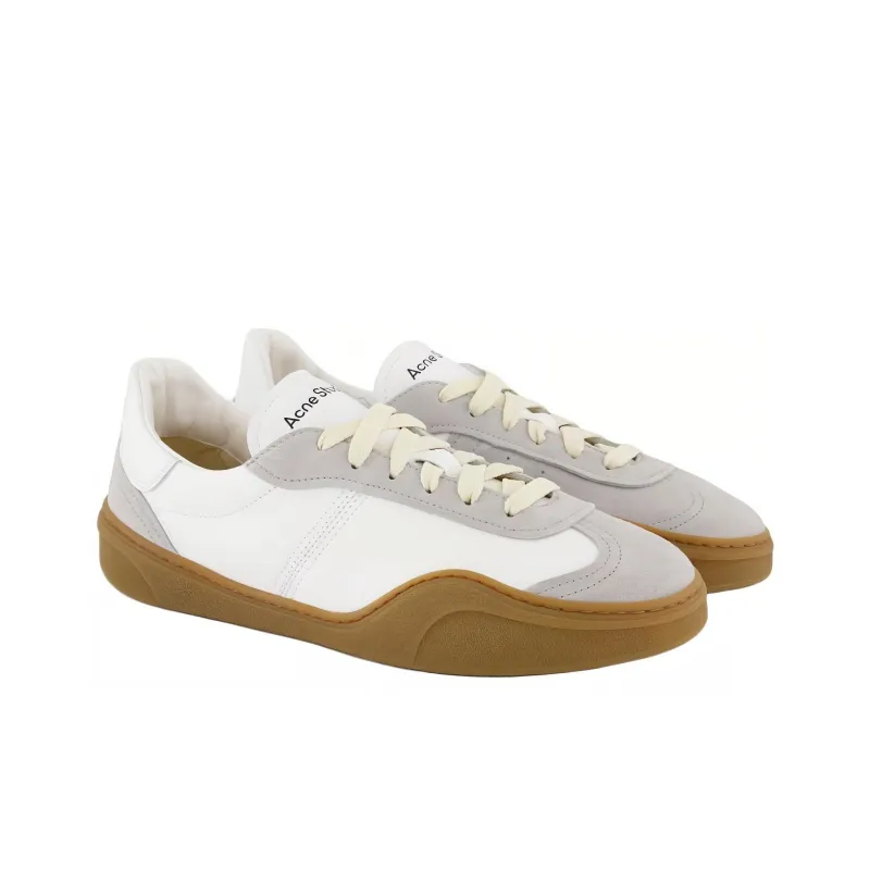 Acne Studios Panelled-design Leather Sneakers-2