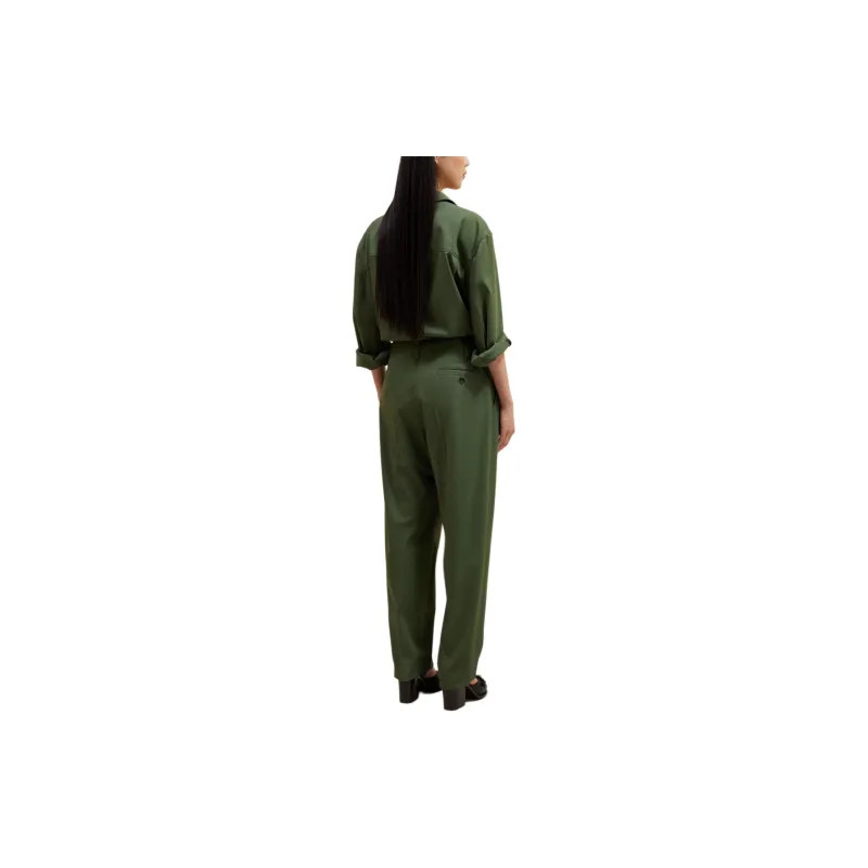 Lemaire Pleated Tapered Leg Trousers-3