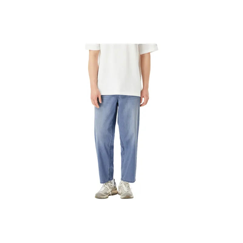 KOLON SPORT x String Easy Jeans Men's Light Blue-2