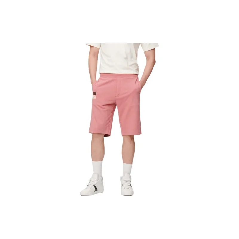 EVISU Sports Shorts Men Medium Pink-7