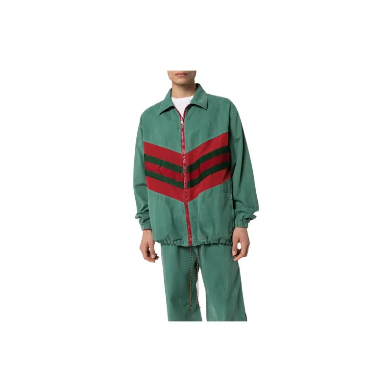 GUCCI Jackets Men Green-2