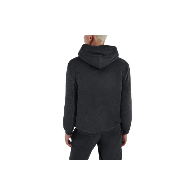 UGG Giles UGGfluff Hoodie Sweatshirt Men's Black-2