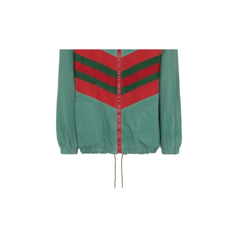 GUCCI Jackets Men Green-5