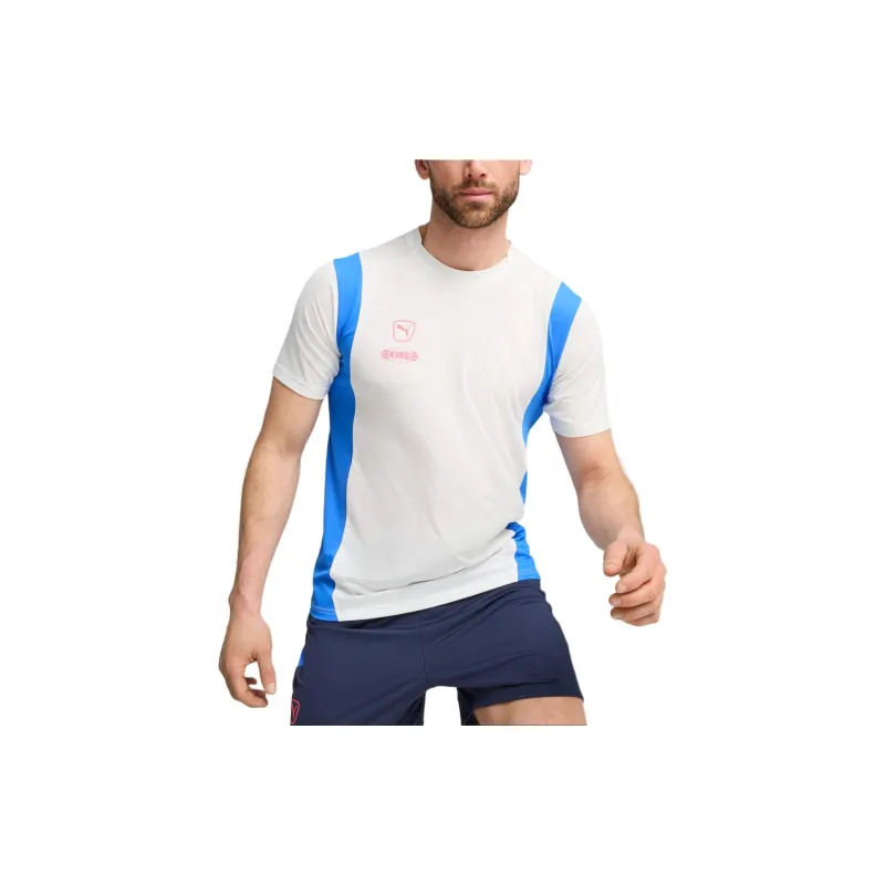 PUMA King Pro SS24 Football Jersey Soccer Jersey Men's Blue White-2