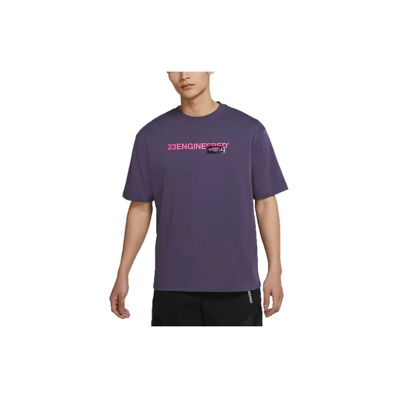 Jordan T Shirts Men Purple-3