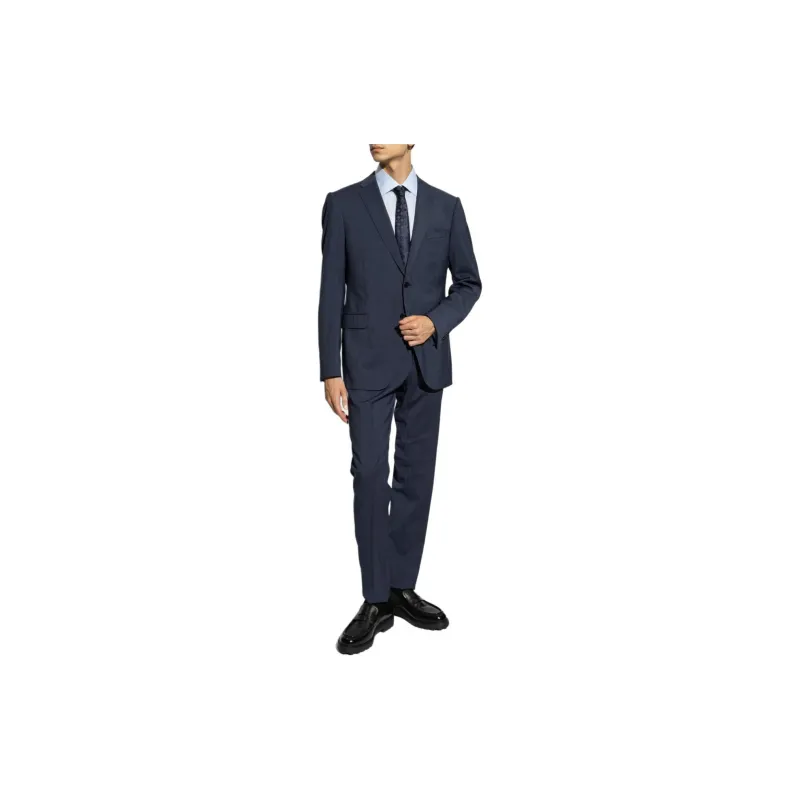 EMPORIO ARMANI Single-breasted Wool Blazer-2