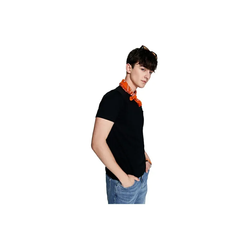 Lee T Shirts Men Black-3
