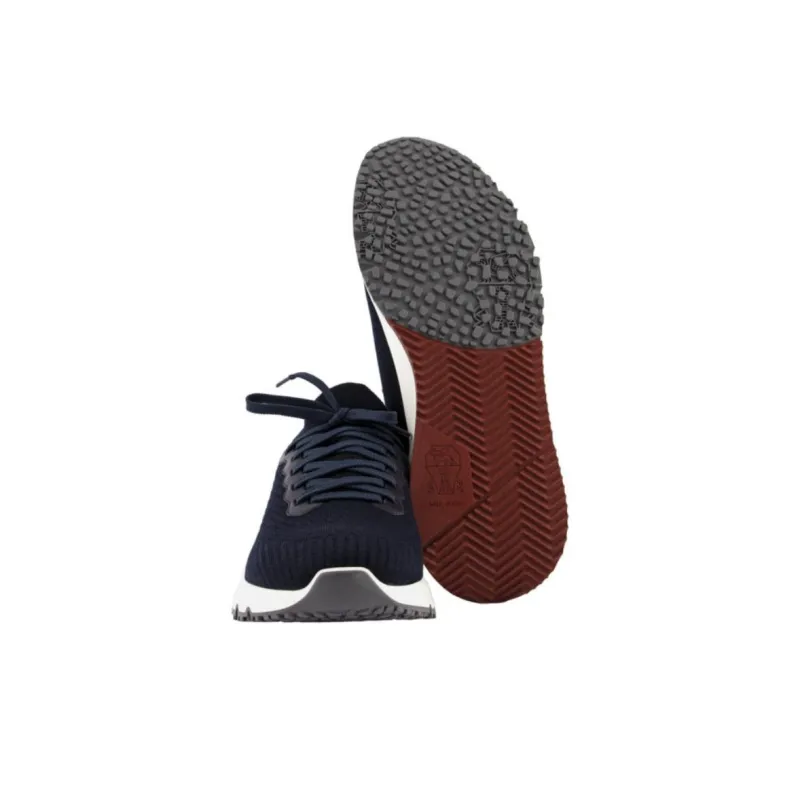 Brunello Cucinelli Lace up Mesh Sneakers-5