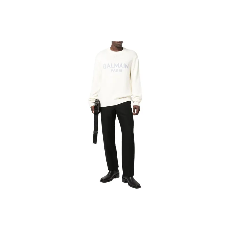 BALMAIN Sweaters Men White-1