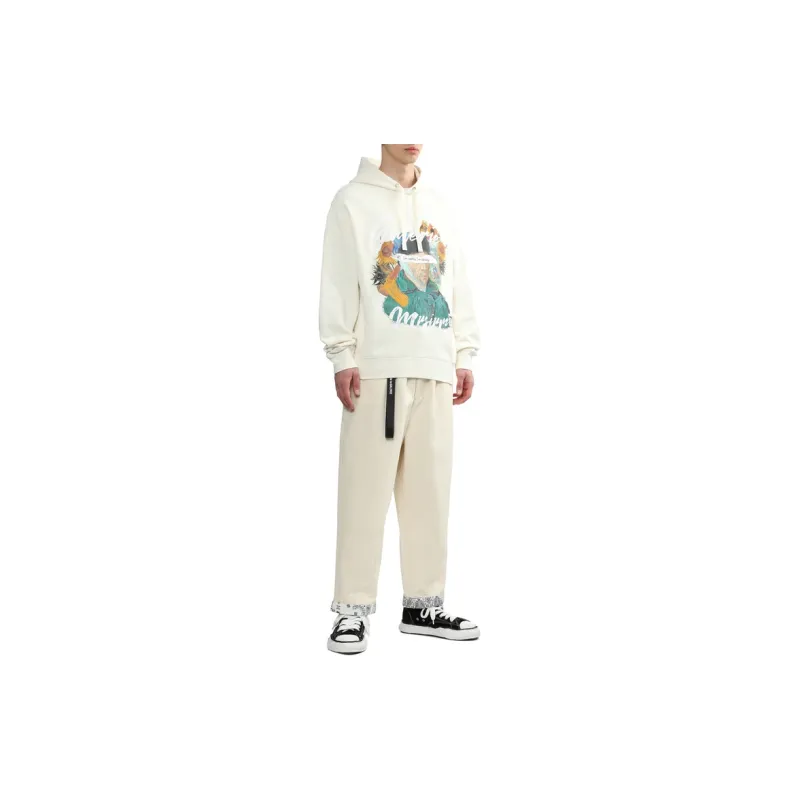 MUSIUM DIV Van Gogh Drawstring Hoodie-11