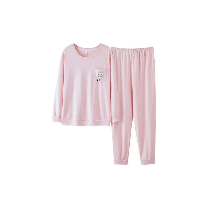 Mulong Family Pajama Set Women's Pink-0