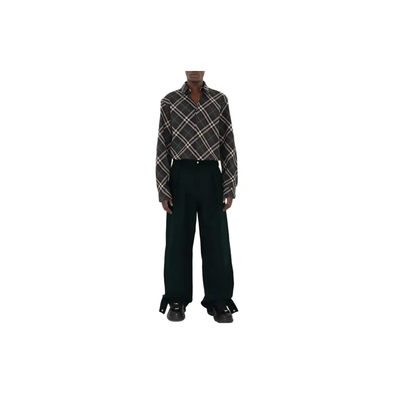 Burberry Checked Button up Shirt-2