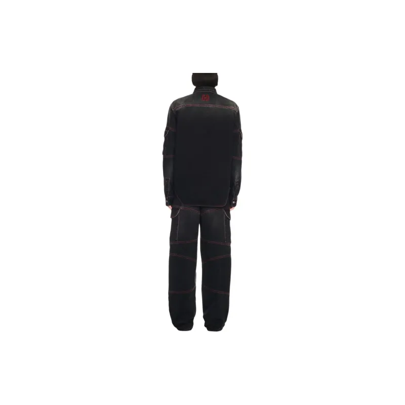 OFF WHITE Script Samurai Shirt-2