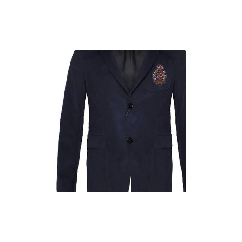 GUCCI Business Suit Coat Men's Navy Blue-2