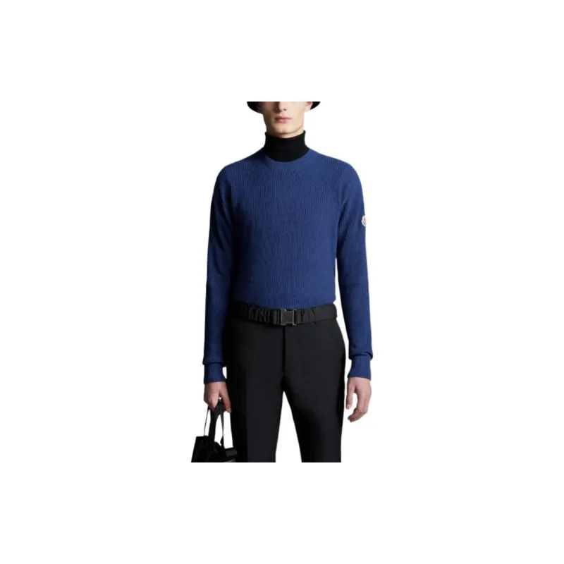 Moncler Wool And Cashmere Knit Sweater-1