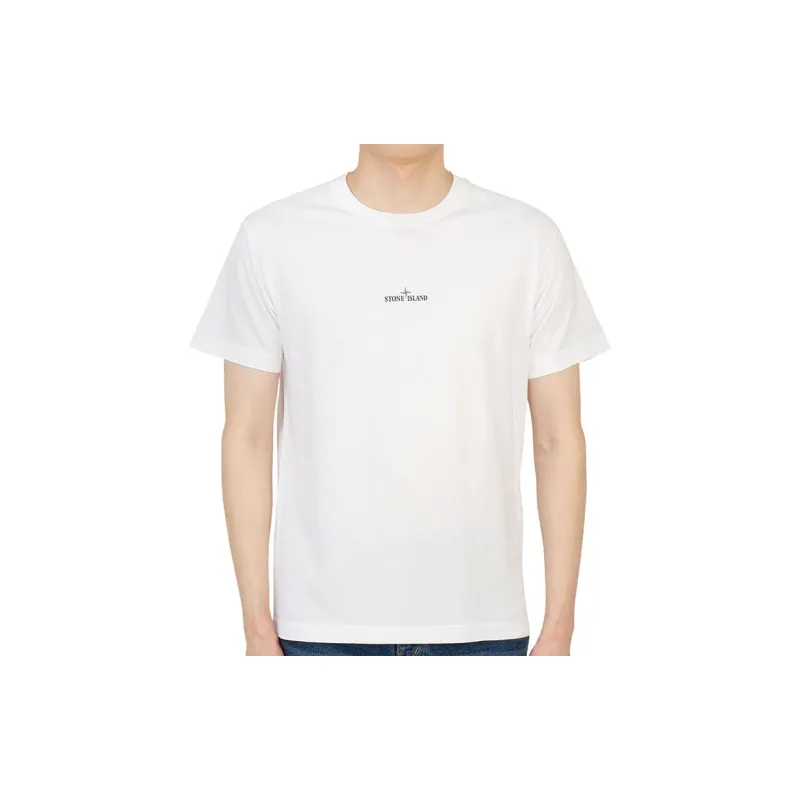 STONE ISLAND T Shirt Men's White-2