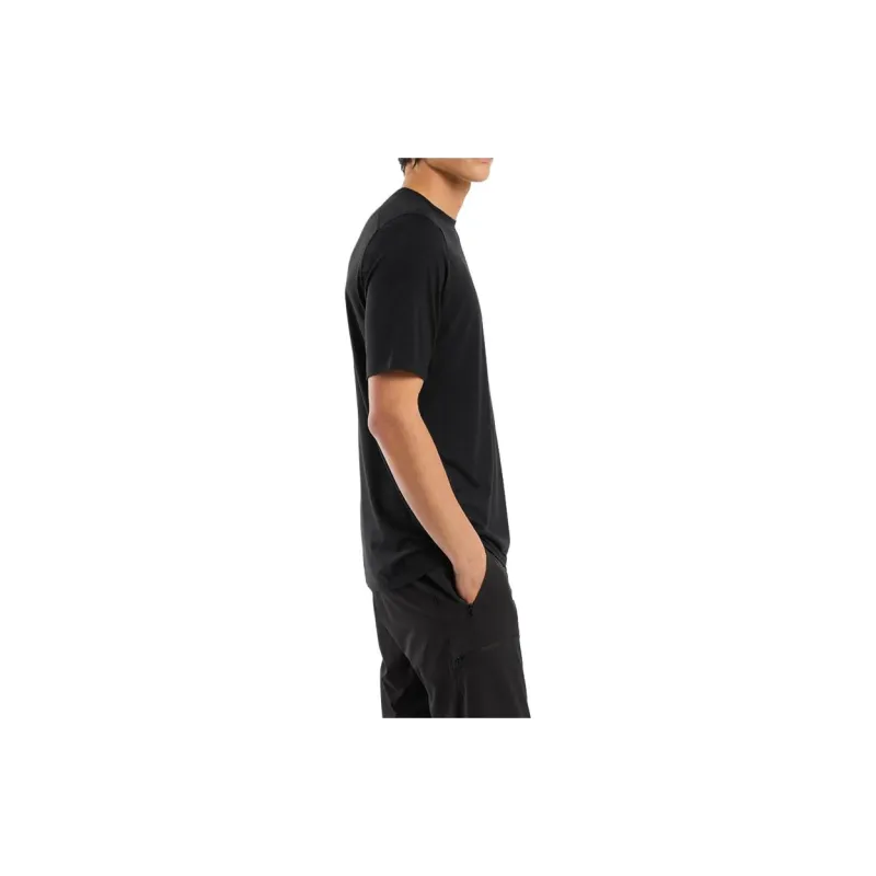 Arcteryx Ionia Merino Wool Shirt SS Men's T Shirt Men Black-3