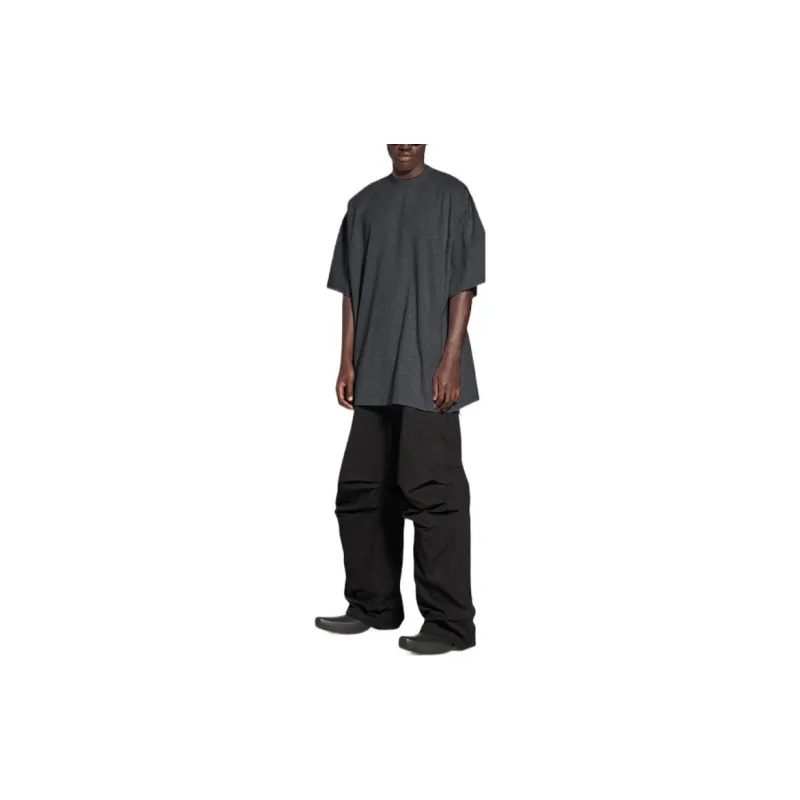Balenciaga FW22 T Shirt Loose Fit Style Men's Black-2