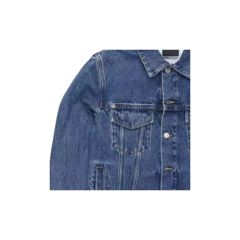 GIVENCHY SS23 Denim Jacket Men's Indigo-2