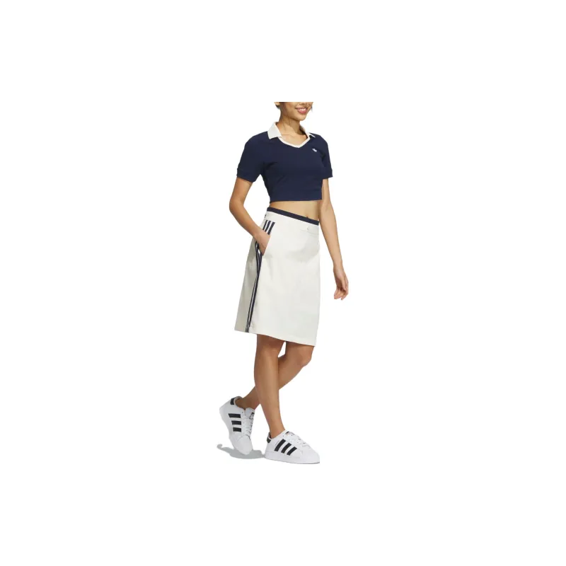 Adidas Originals Adidas Originals X Notitle Co branded Series Casual Short Skirts Women's Ecru-3