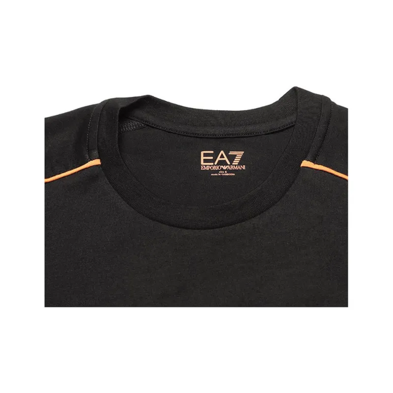 EMPORIO ARMANI T Shirts Men Black-4