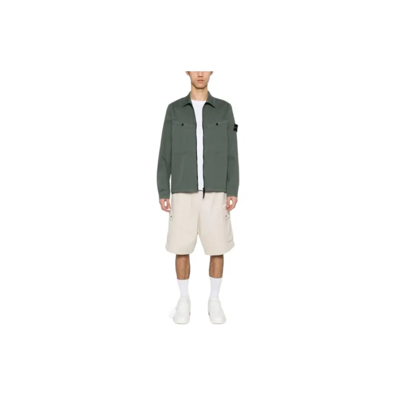 STONE ISLAND SS24 Jackets Coats Men's Green-1