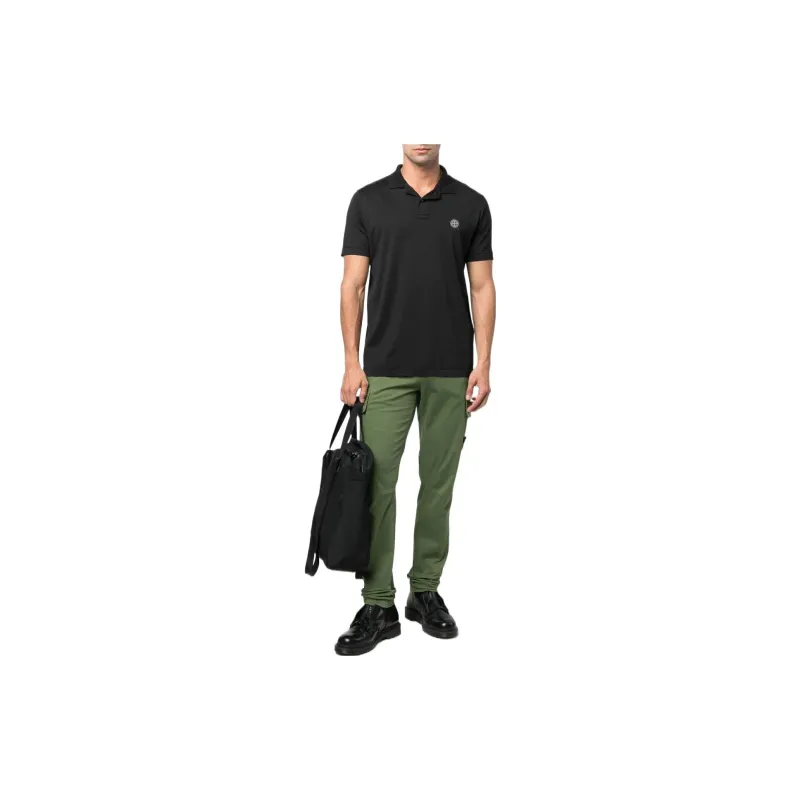 STONE ISLAND Casual Pants Men Army Green-1