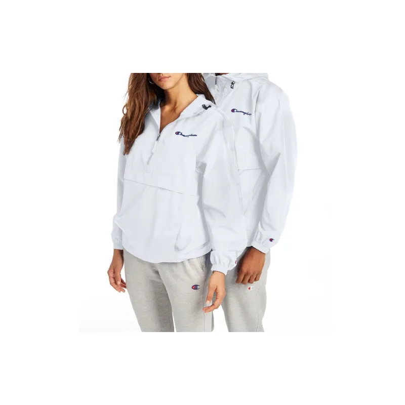 Champion Jackets Coats Fall US Version Unisex White-3