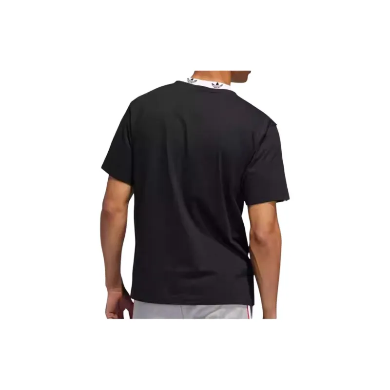 Adidas Originals T Shirts Men Black-5