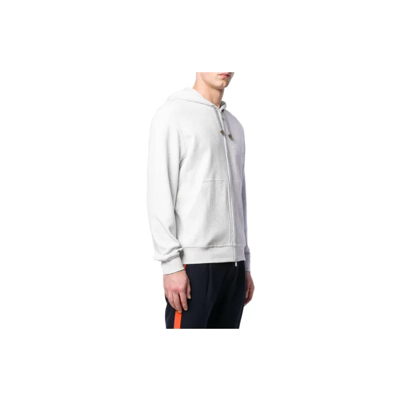 Brunello Cucinelli Basic Hooded Jacket-4
