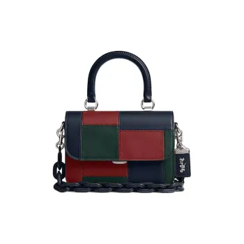 COACH Rogue Gloves Made Of Tanned Leather Shoulder Bag Crossbody Bag Handbag Small Size Women's Multicolor
