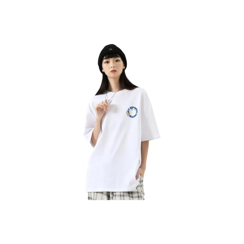 HYPASCENT Summer Drop Shoulder Sleeve T-Shirt Unisex-7