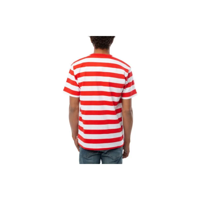 Vans x WALDO WALLY T-Shirt Unisex Red White-3
