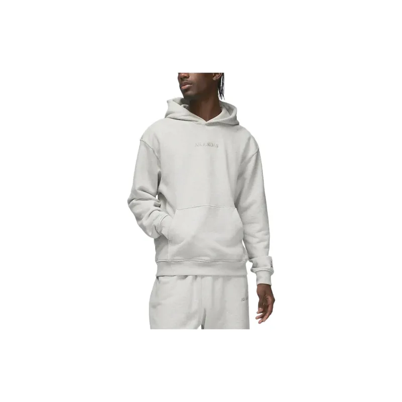 Jordan Wordmark Sweatshirts Men Gray-3