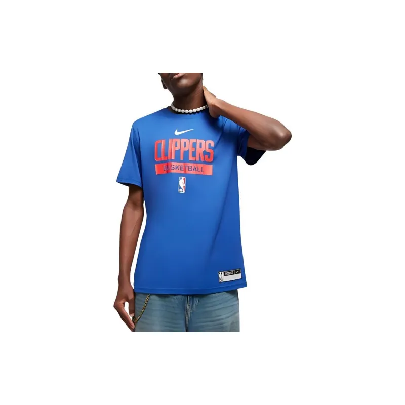 Nike Nba Los Angeles Clippers Practice Dri Fit T shirt-2