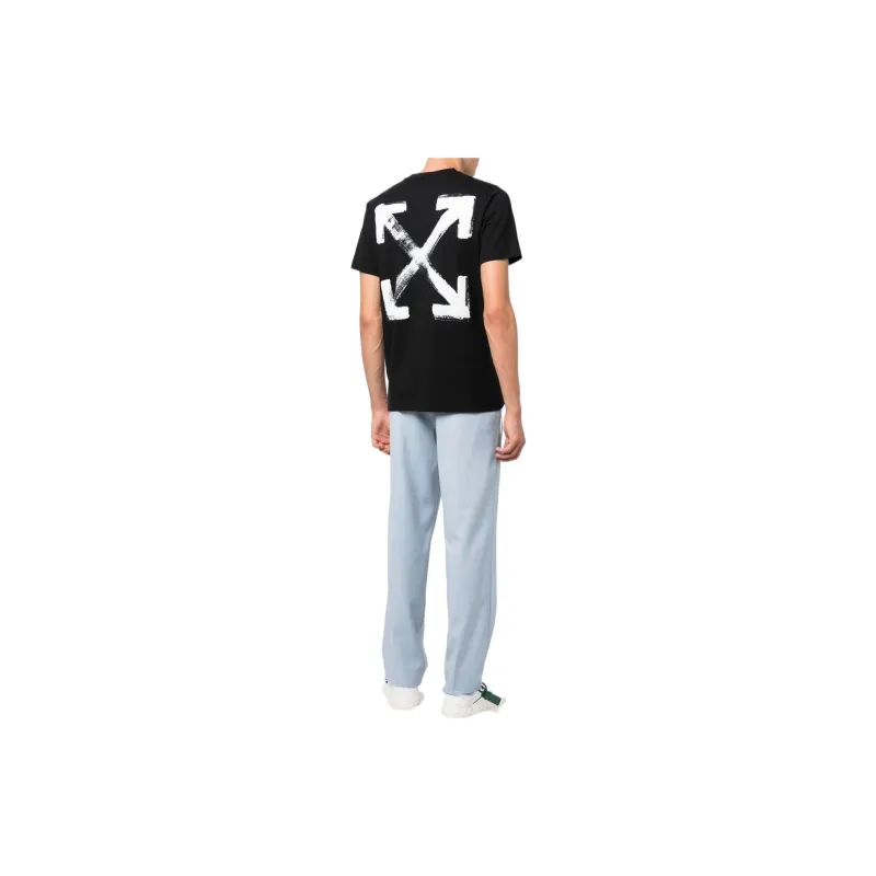 OFF WHITE Paint Arrow Slim S/S T Shirt-2