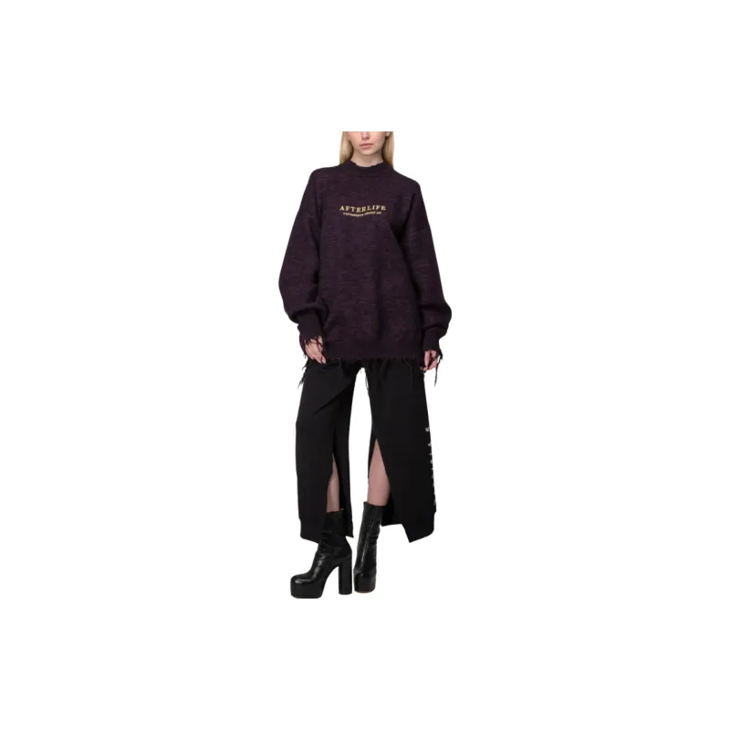 Vetements Afterlife Destroyed Knitted Sweater-2