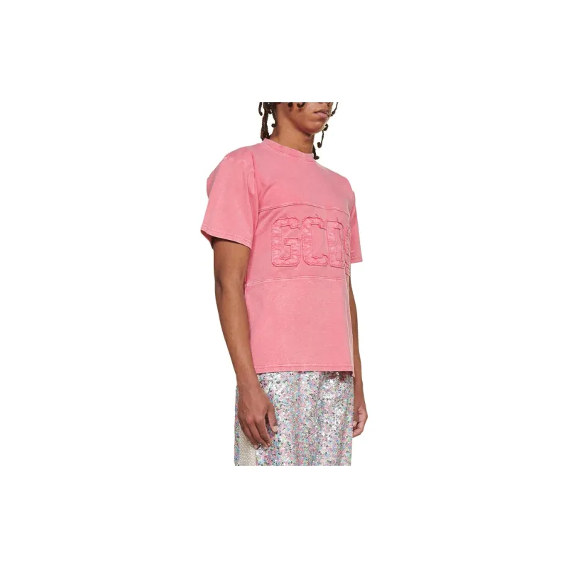 GCDS T Shirts Men Pink-4