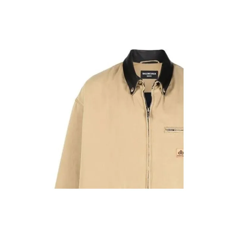 Balenciaga Canvas Work Jacket-5