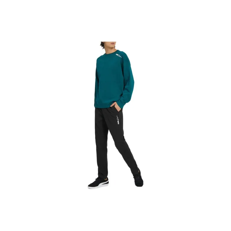 PUMA Casual Pants Men Black-4