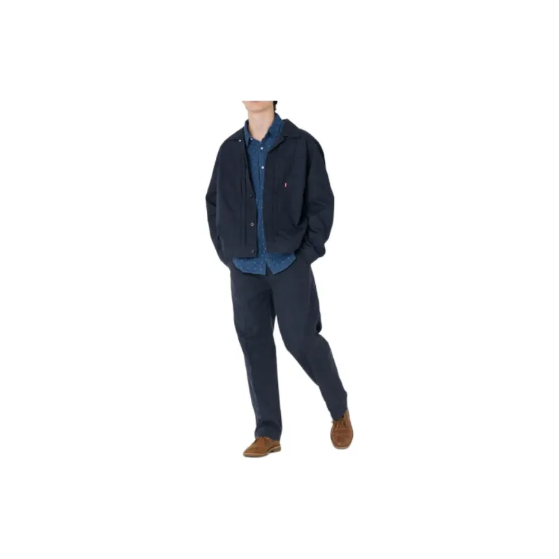 Levi's Business Suit Coat Men's Marine Blue-3