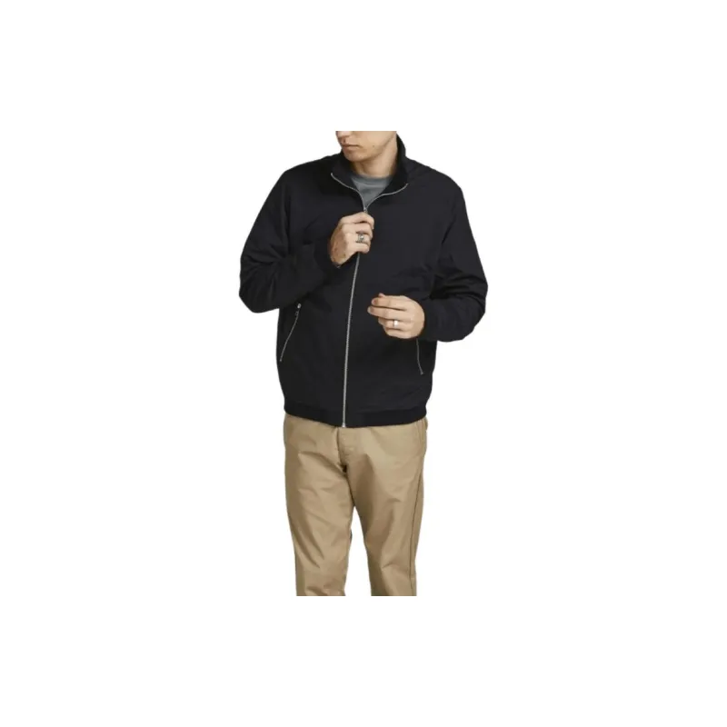 JACK JONES· Bomber Jacket Jackets Coats Men's Black-3
