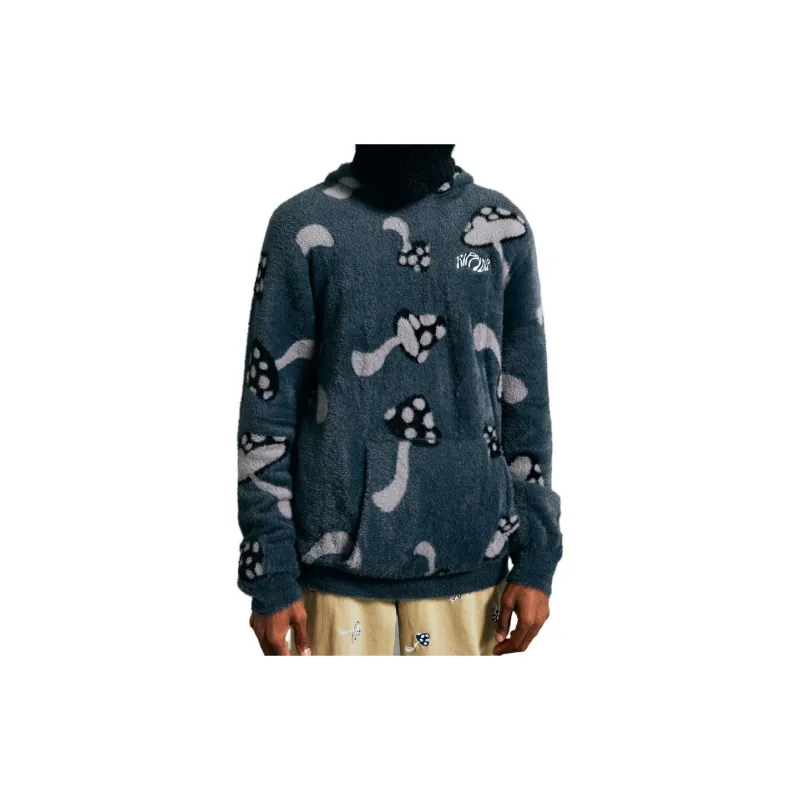 RIPNDIP Euphoria Faux Mohair Hoodie Sweatshirt Men's Gray-2