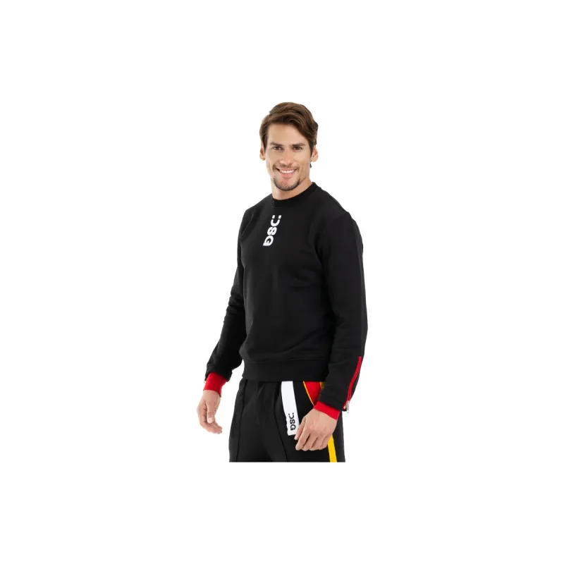 DSG DISGUSTO Sweatshirts Men Black-4