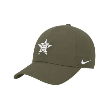 Nike 100% Cotton Baseball Caps Men's Dark Green