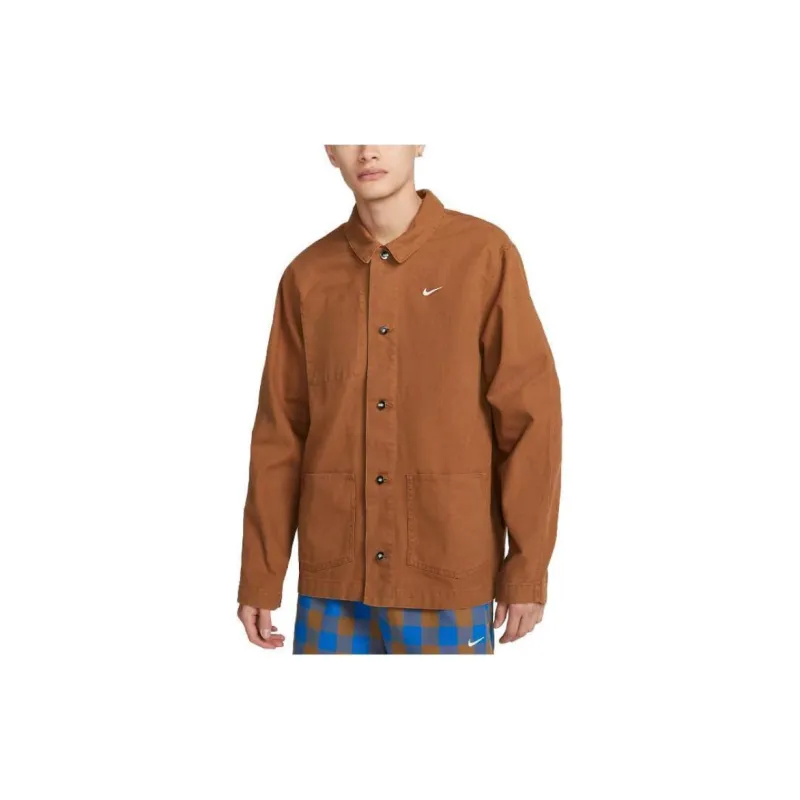Nike Jackets Men Brown-3