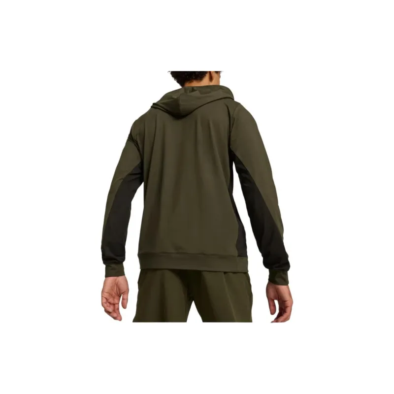 PUMA CLOUDSPUN Sweatshirt Men's Deep Olive Green - Black-3