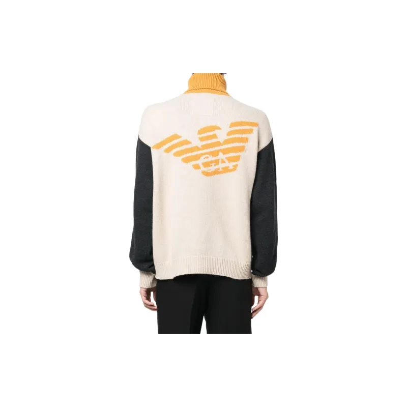 EMPORIO ARMANI Sustainable Collection Sweaters Men Yellow-1