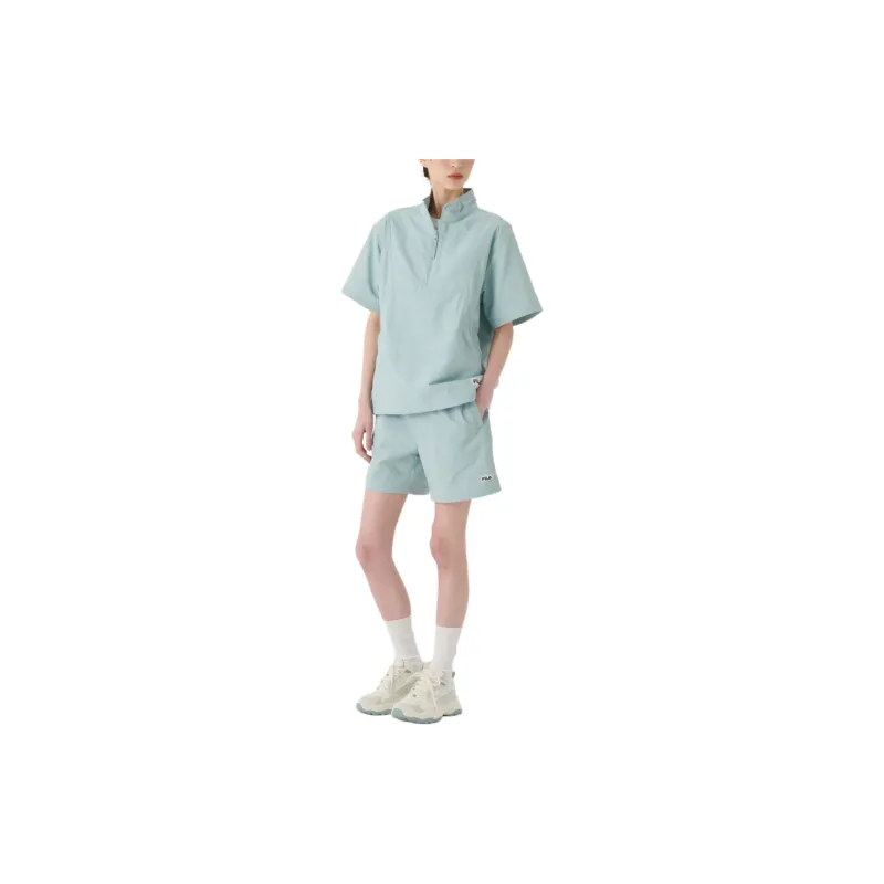FILA Casual Shorts Unisex Light Green-4